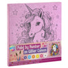 Kreative Handwerksgruppenmalerei nach Nummer Glitter Leinwand, 9dlg.