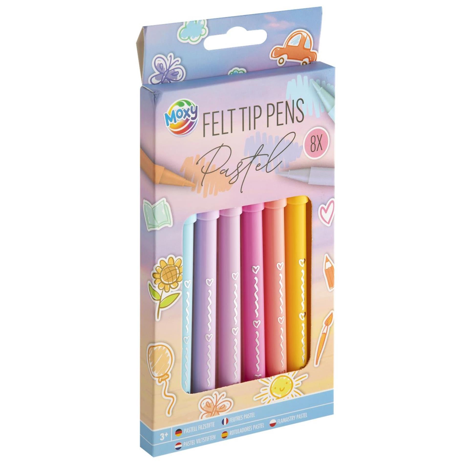 Creative Craft Group fühlte Pastellpastell, 8st.