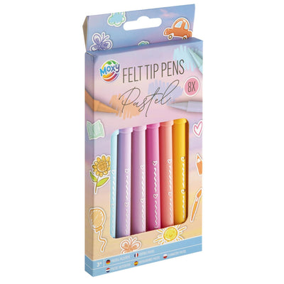 Creative Craft Group fühlte Pastellpastell, 8st.