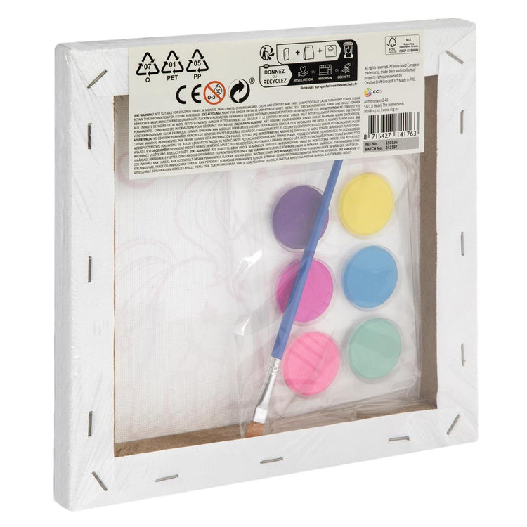 Moxy malt Ihre eigene Leinwand im Format 19,5 x 19,5 cm