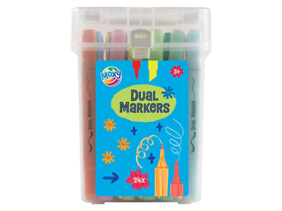 Moxy Dual Marker Pastell 24 Stück im Karton