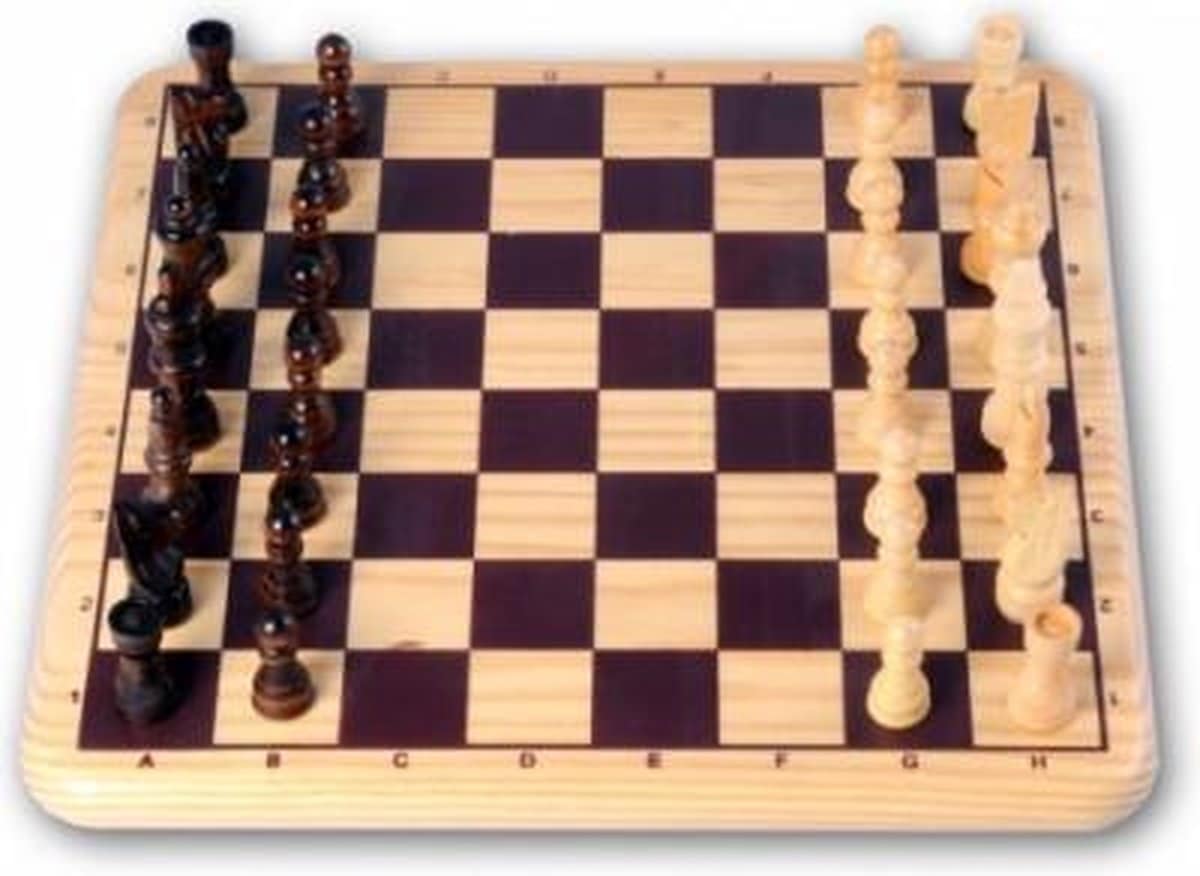 Engelhart Longfield Holzschach 30 x 30 cm