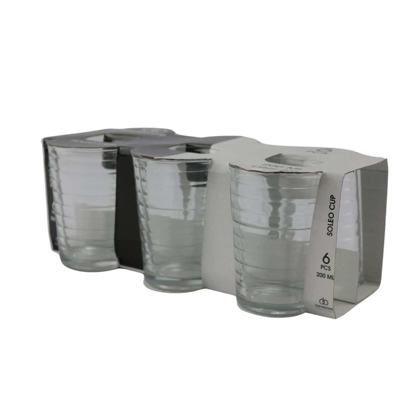 Glas Soleo 200ml 6er-Set