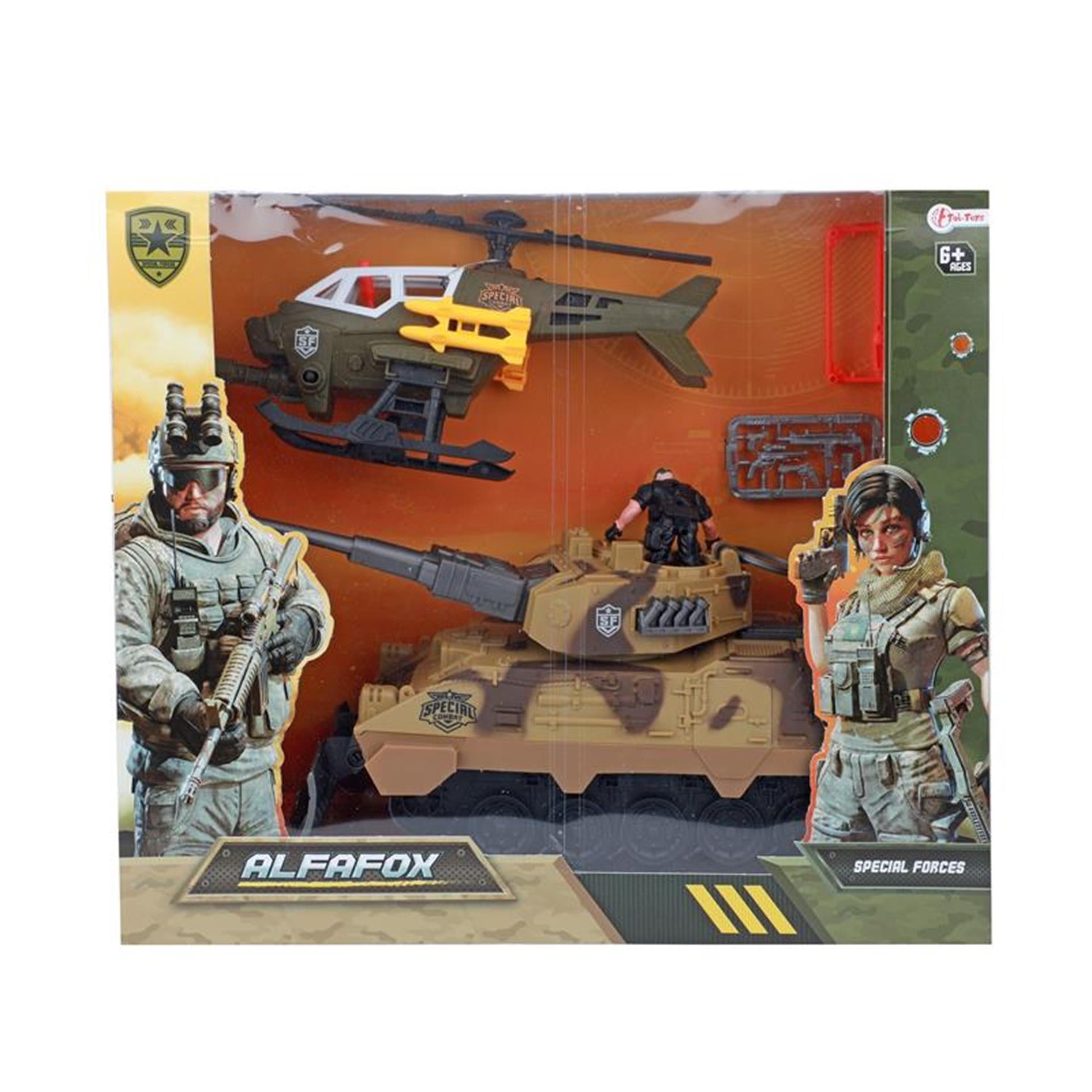 Toi-toys Toi Toys Militärspielset + Zubehör