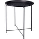 Home-Styling-Beistelltisch schwarz ø47xh50cm