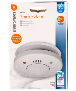 SmartWares RM520 Rauchmelder 10 Jahre Batterie