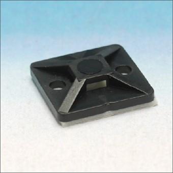Hellermann Klebesattel für Kabelbinder (100) | 100 Stk