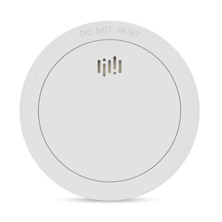 Alecto Rauchmelder SD1030 – Brandmelder mit Batterie für 10 Jahre und stilvollem Design – entspricht europäischen Standards – weiß