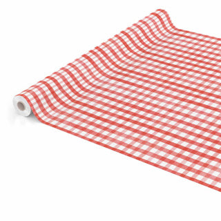 Ölscheide PVC 140 cm Gingham Rot