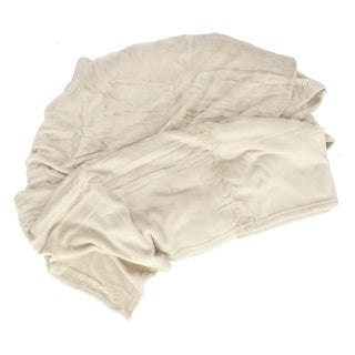 Plaidreihe 150x200 cm Beige Polyester 100% recyceln