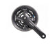 Shimano Cranket Acera 7 8-Gang. 48 38 28t, Kurbellänge 170 mm schwarz, 4mm BCD 104 64 mm, 4-Army