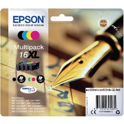 Epson 16xl Tintenpatrone Schwarz, Cyan, Magenta, Gelb