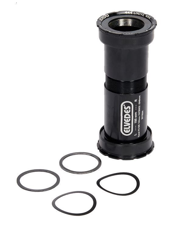 Tretlager Elvedes Twist Fit für Fatbike 100mm