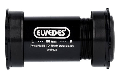 Twist-Fit-Tretlager Elvedes für BB386 Shimano 46 x 86 mm