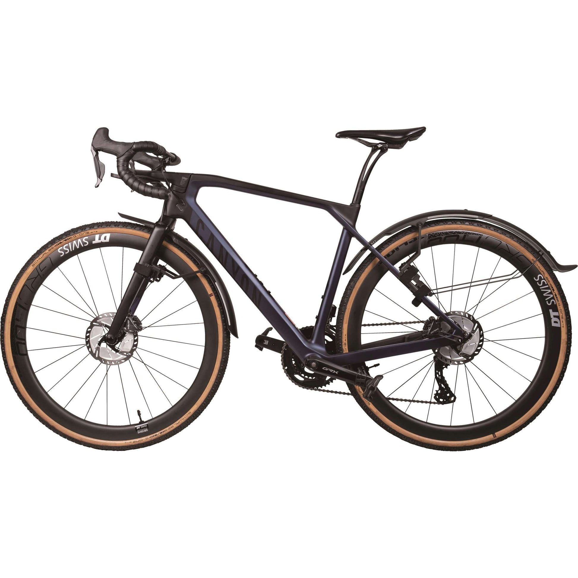 Topeak -Kotflügel hinter Tetrafender G2 Kies