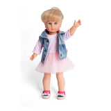 Puppenkleid mit Giletje, 28-35 cm - afbeelding 3
