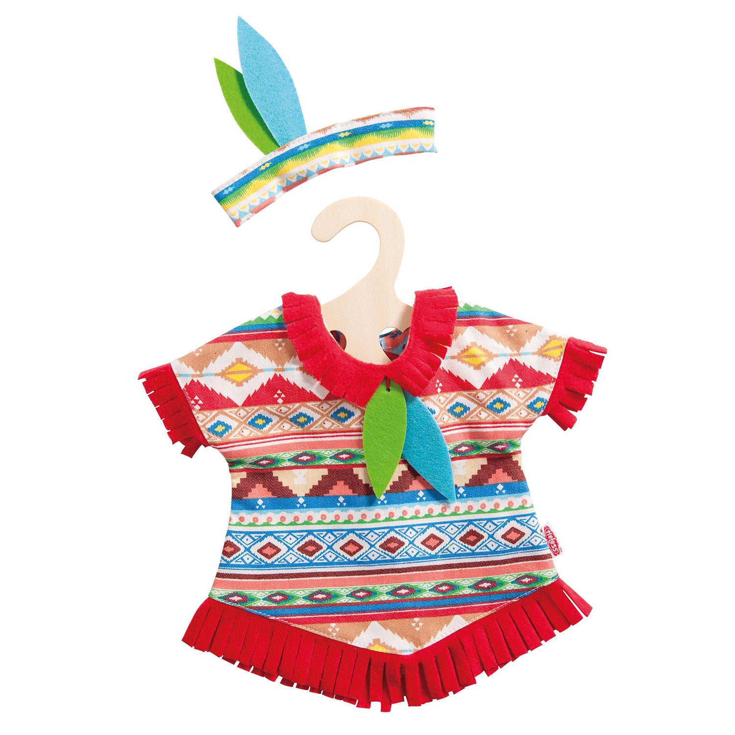 Puppen Indian Set Blue Springs, 28-35 cm