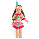 Puppen Indian Set Blue Springs, 28-35 cm