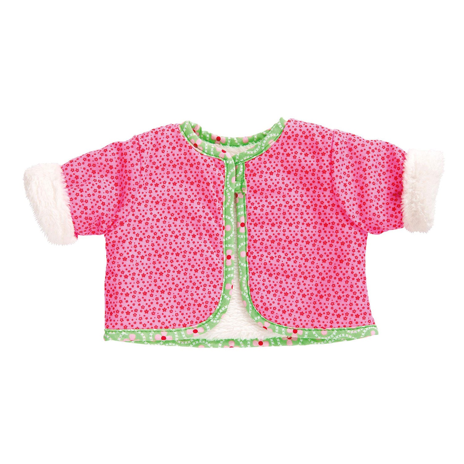 Puppenjacke reversibel mit Hosen, 28-35 cm