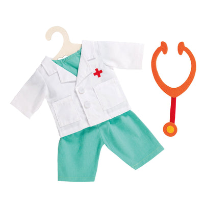Heless Dolls Doctor Outfit mit Stethoskop, 28-35 cm