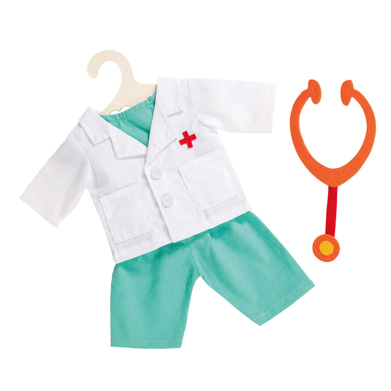 Heless Dolls Doctor Outfit mit Stethoskop, 28-35 cm