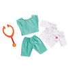 Heless Dolls Doctor Outfit mit Stethoskop, 28-35 cm