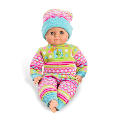 Puppen kriecht gestrickt, 38-45 cm