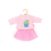Puppenpullover mit Rock, 35-45 cm