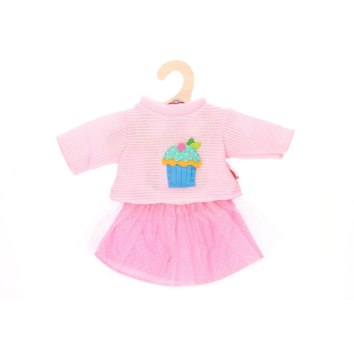 Puppenpullover mit Rock, 35-45 cm