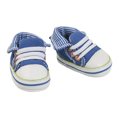 Puppenschuhe Turnschuhe blau, 38-45 cm