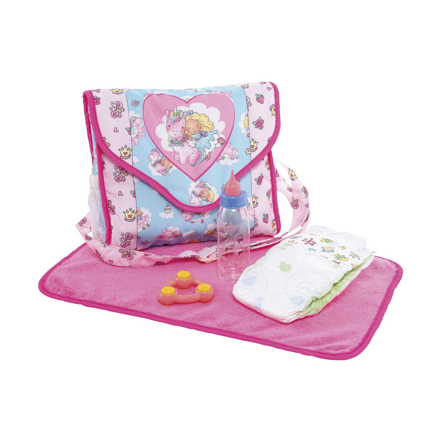 Dolls Care Set Eenhoorn
