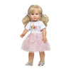Puppenkleid Einhorn, 28-35 cm