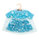Puppenkleid-Eis-Prinzessin mit Umhang, 28-35 cm - afbeelding 2