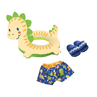 Puppen Schwimmset Dino, 35-45 cm