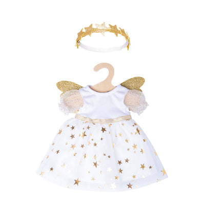 Heless Doll Kleid Engel mit Sternen, 35-45 cm