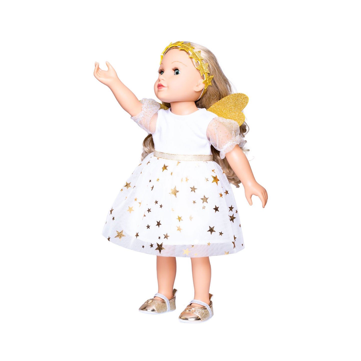 Heless Doll Kleid Engel mit Sternen, 35-45 cm