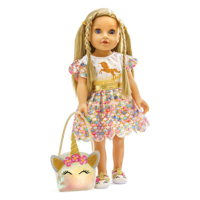 Dollballlerinas Einhorn, 38-45 cm