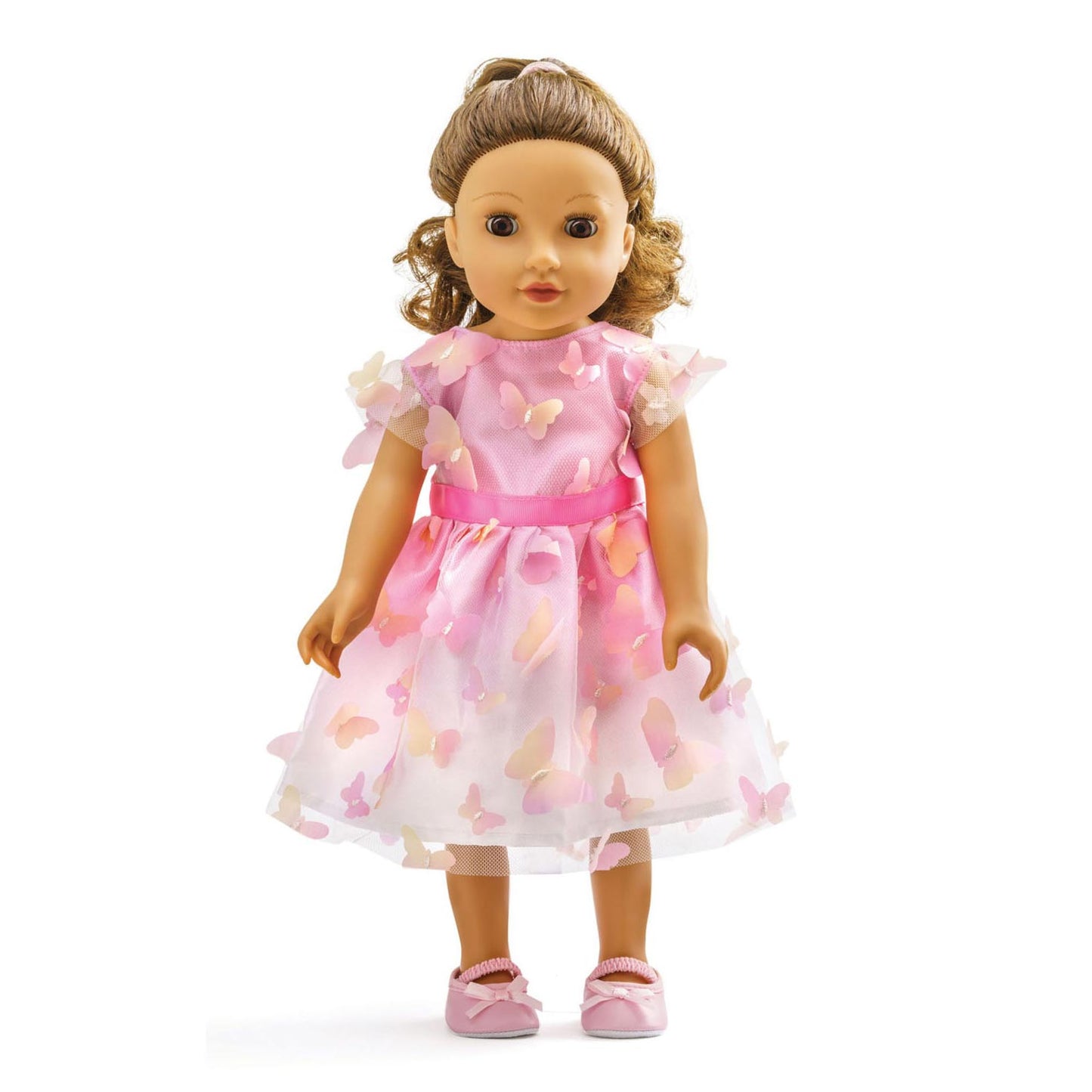 Puppenkleid Miss Butterfly, 28-35 cm