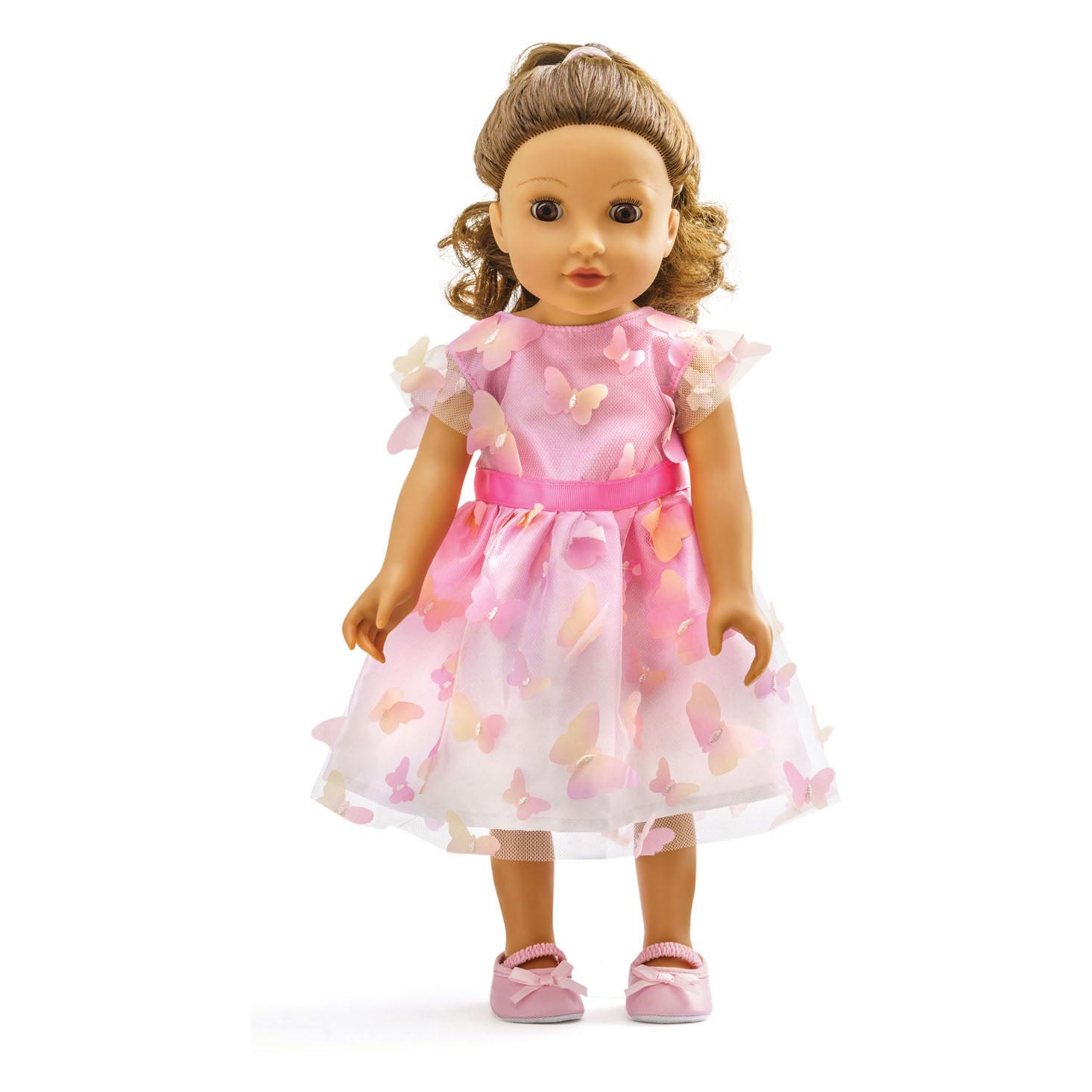 Puppenkleid Miss Butterfly, 35-45 cm