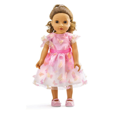 Puppenkleid Miss Butterfly, 35-45 cm