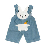 Dolls Latzhose mit gestreiftem Hemd Hase Lou, 28-35 cm - afbeelding 2