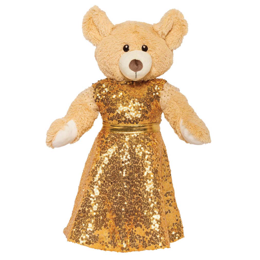 Puppenkleid Golden Star, 28-35 cm