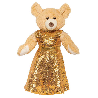Puppenkleid Golden Star, 28-35 cm