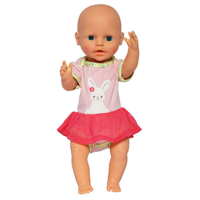 Puppenkörper mit Tutu Bunny Lou, 35-45 cm