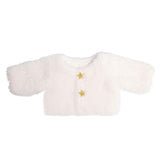 Puppenjacke Plüsch mit Rock, 35-45 cm - afbeelding 2