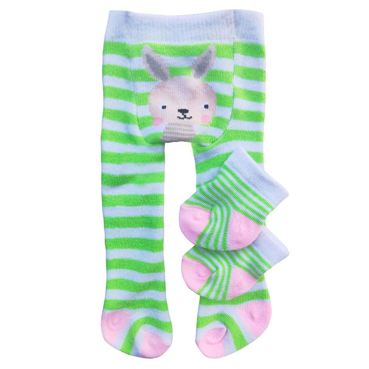 Heless Puppen mit Strumpfhosen und Socken grün, 28-35 cm
