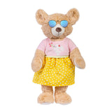 Heless Dolls Sonnenbrille Gold Blau spiegelte sich - afbeelding 5