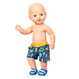 Heless Dolls Badeanzug Dino, 28-35 cm - afbeelding 2