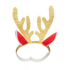 Heless Weihnachtskleid mit Haarband Rendier, Größe 28-35 cm