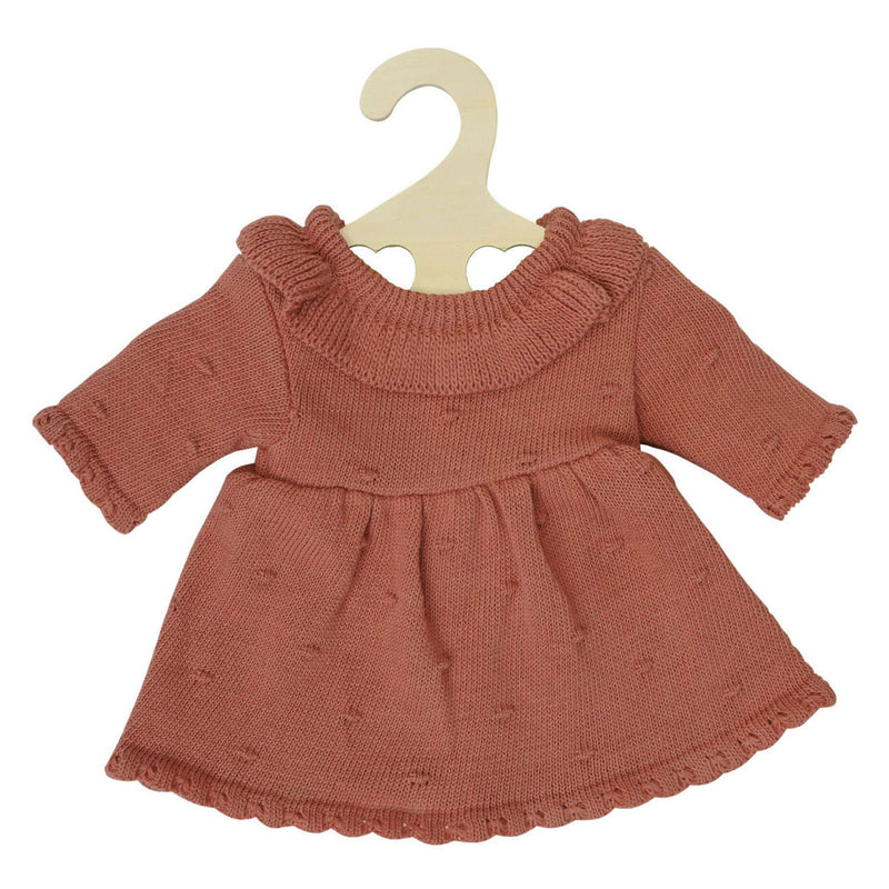 Heless Dolls Strickkleid Pfirsich, 28-35 cm